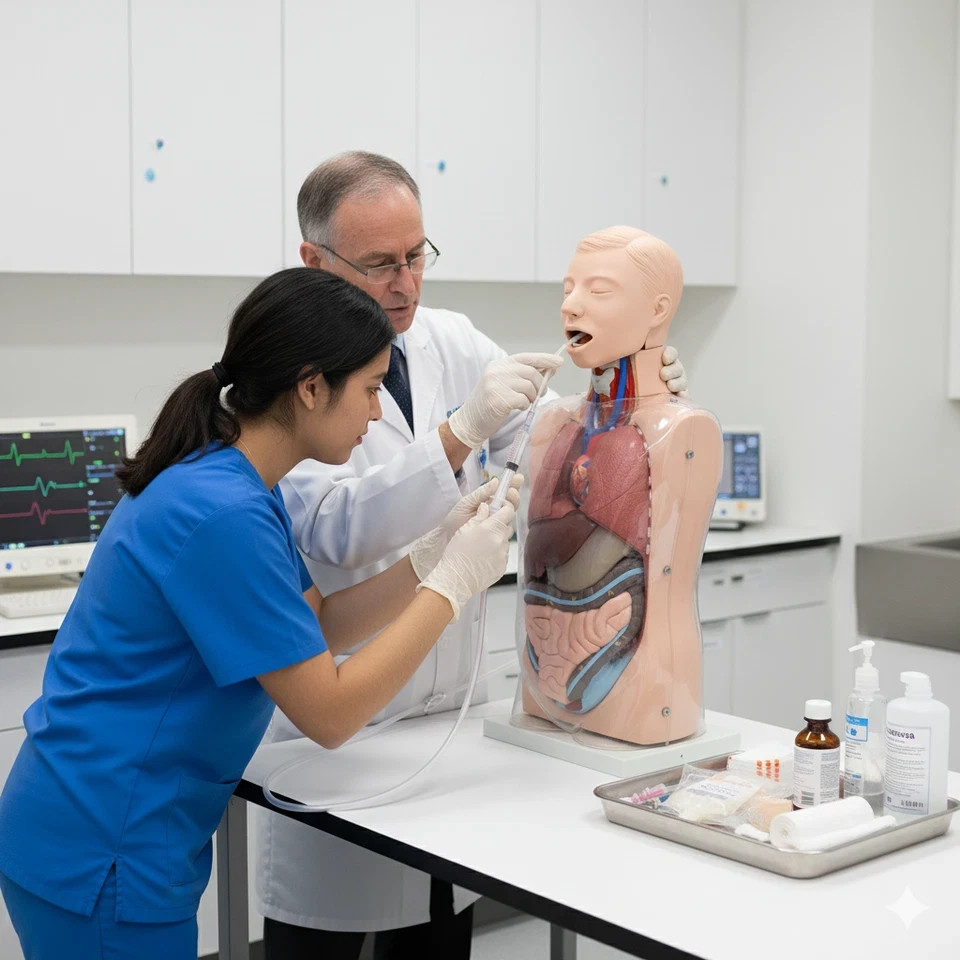 Transparent Gastric Lavage Model