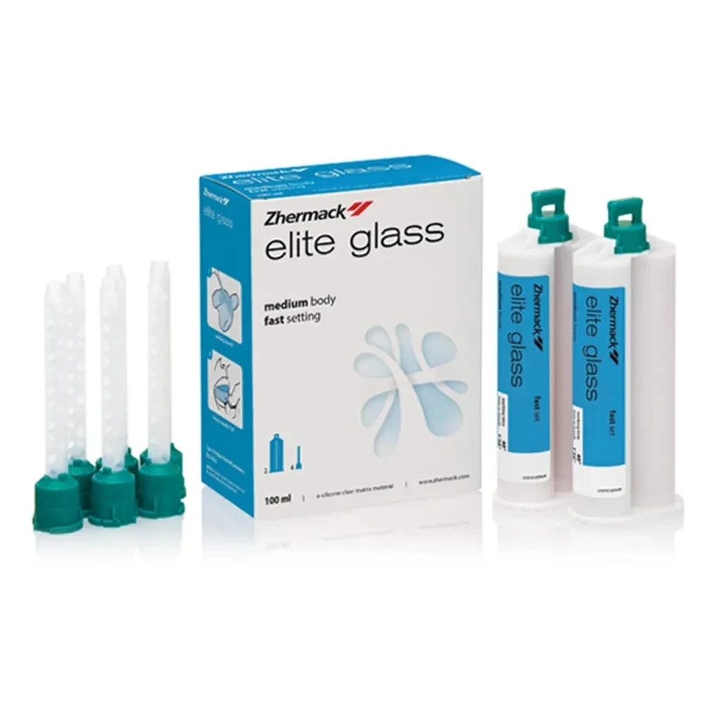 Zhermack Elite Glass Transparent Vinylpolysiloxane (A-Silicone) for Matrix