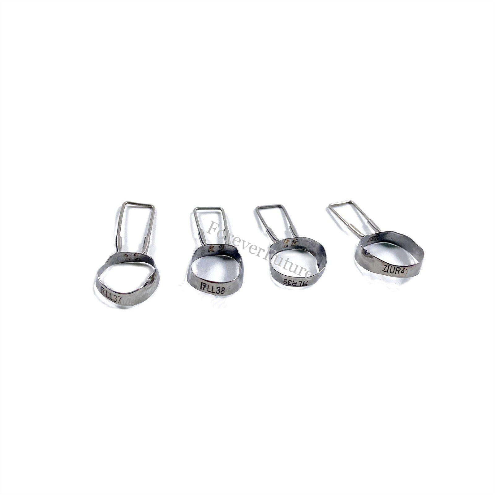 1-10Box Dental Teeth Brace Preformed Space Maintainer Retainer Molar Bands 2nd