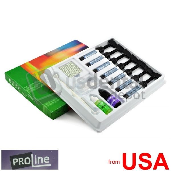 PRO-LINE – Hybrid 7 syringe Kit -001-009- 7 x 4.5grs Hybrid composites ( 115951