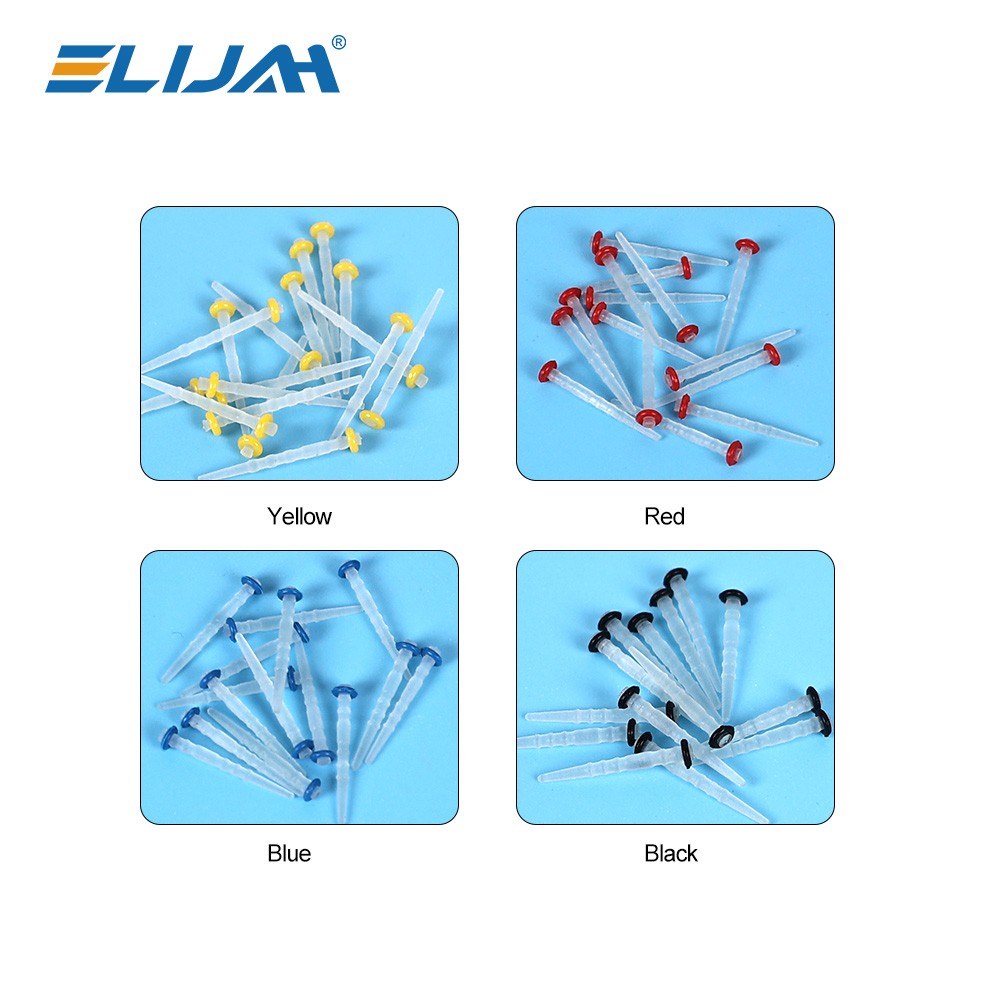 Dental Fiber Post Kit Mixed/Screw/Straight Post Quartz Glass Thread Pile 1Box-US