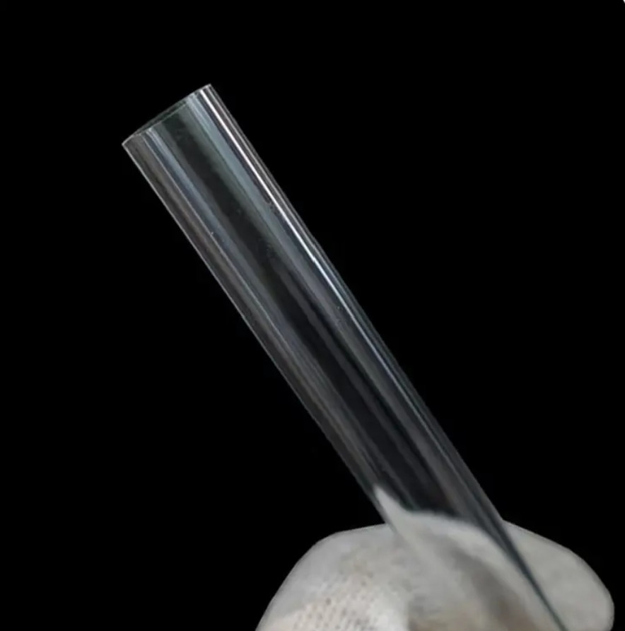 4″/6″/8 Inch Borosilicate Clear Glass Blowing Tube 12mm OD 8mm ID 2mm Thick Wall