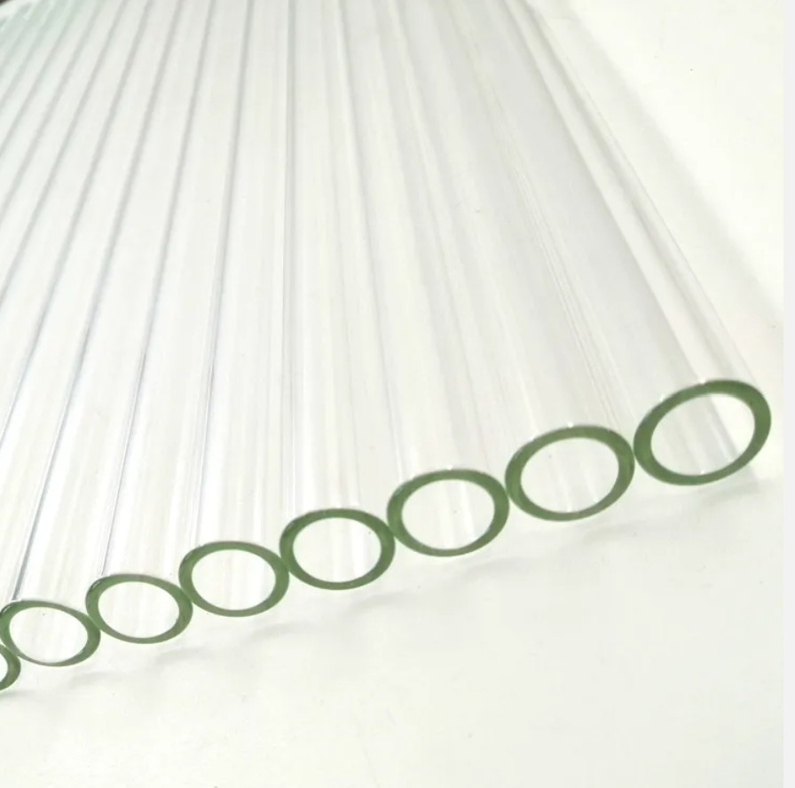4″/6″/8 Inch Borosilicate Clear Glass Blowing Tube 12mm OD 8mm ID 2mm Thick Wall