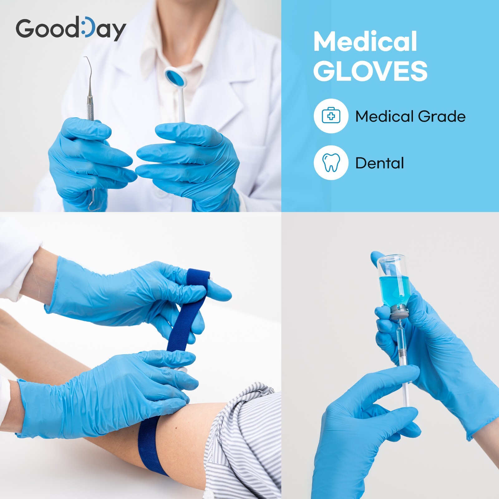 Latex Disposable Gloves Powder Free 100 Pieces ( Choose Your Size!!!)