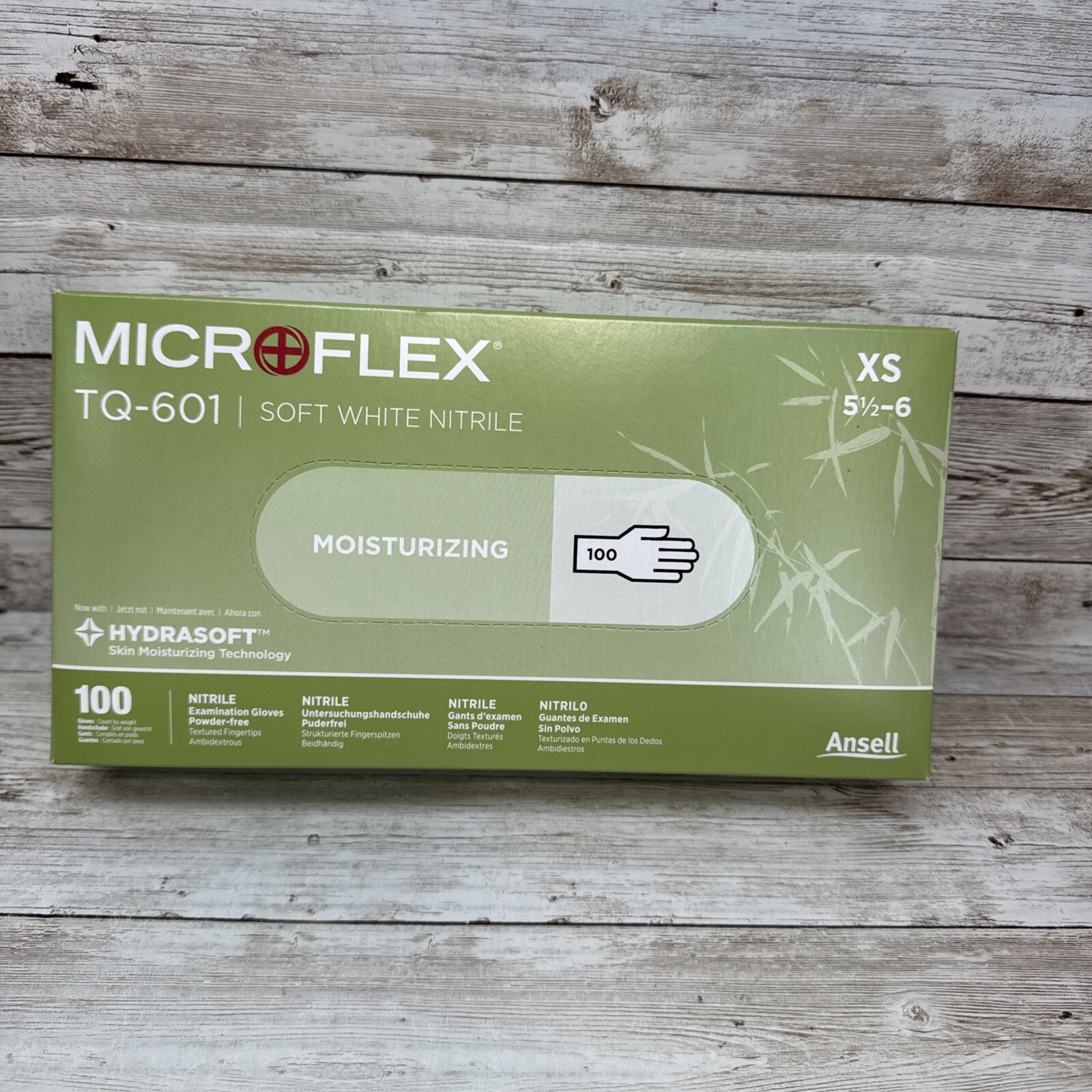 MicroFlex Soft White Nitrile Exam Size: X-Small TQ-601-XS *10-BOX CASE*See Date*