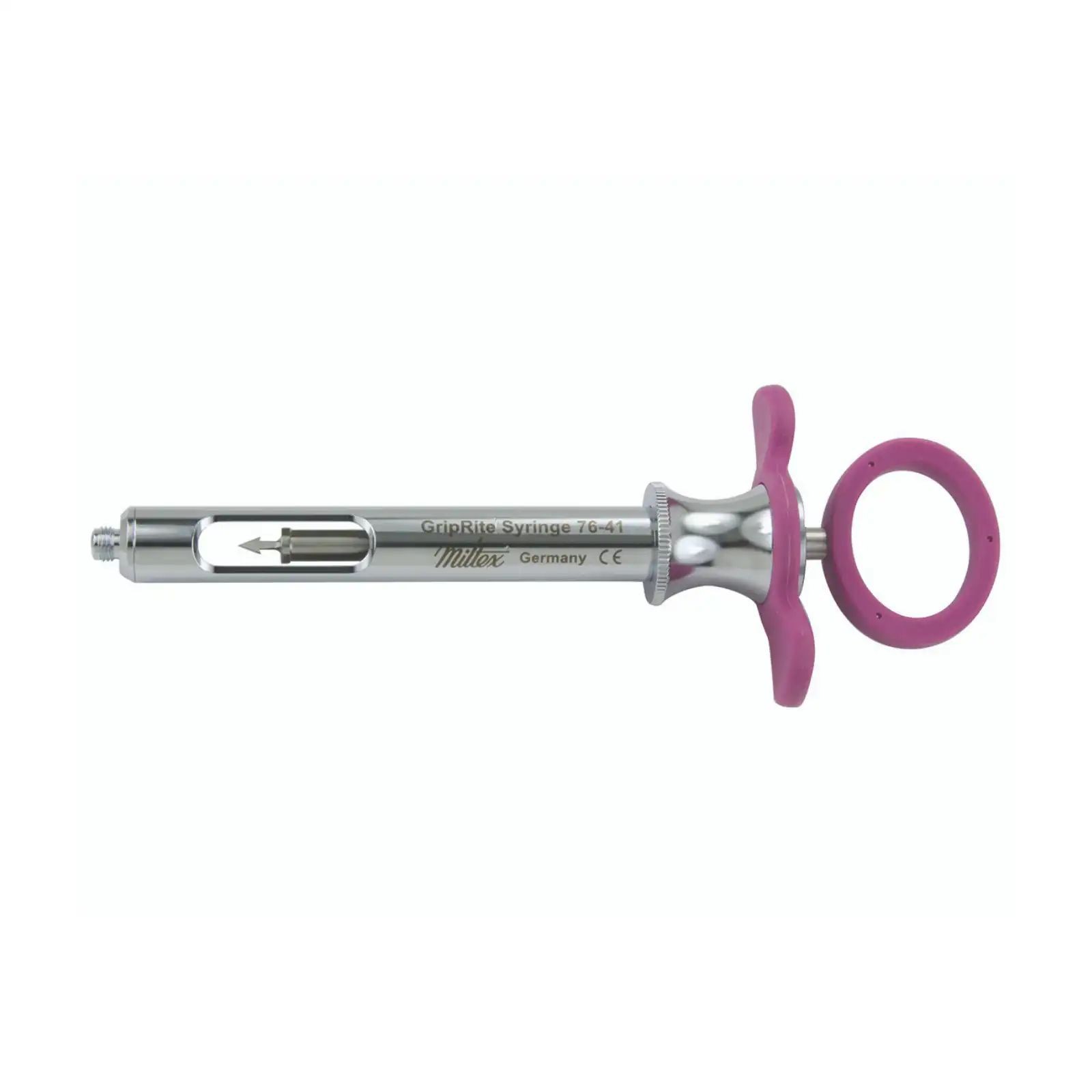 Miltex Instrument 76-41 Aspirating Syringe CW Type Petite Pink