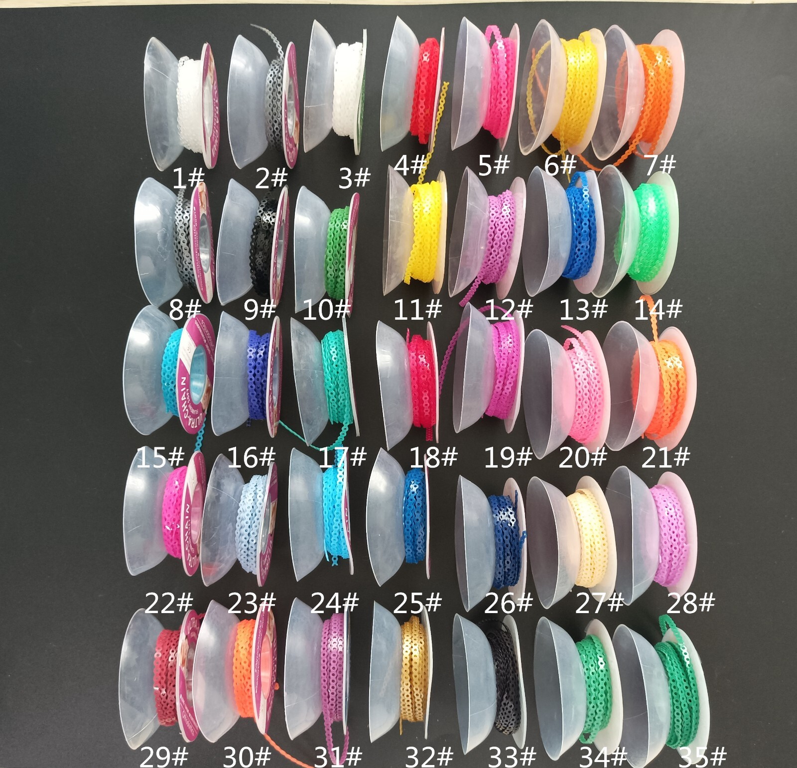 Power Chain Dental Orthodontic Elastic Rubber Braces Bands Short/Long/Close