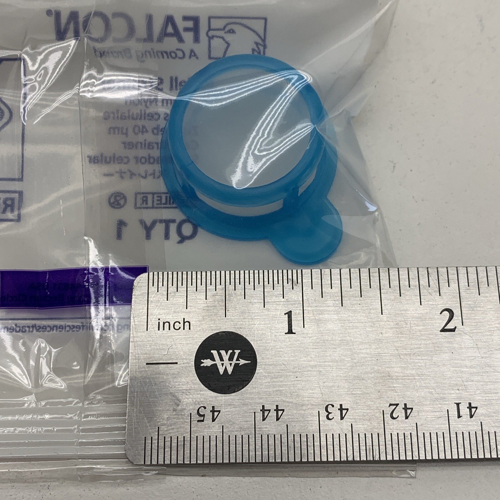 (50-Pack) Falcon 352340 Sterile Cell Strainer 40µm Nylon, Blue, Sterile