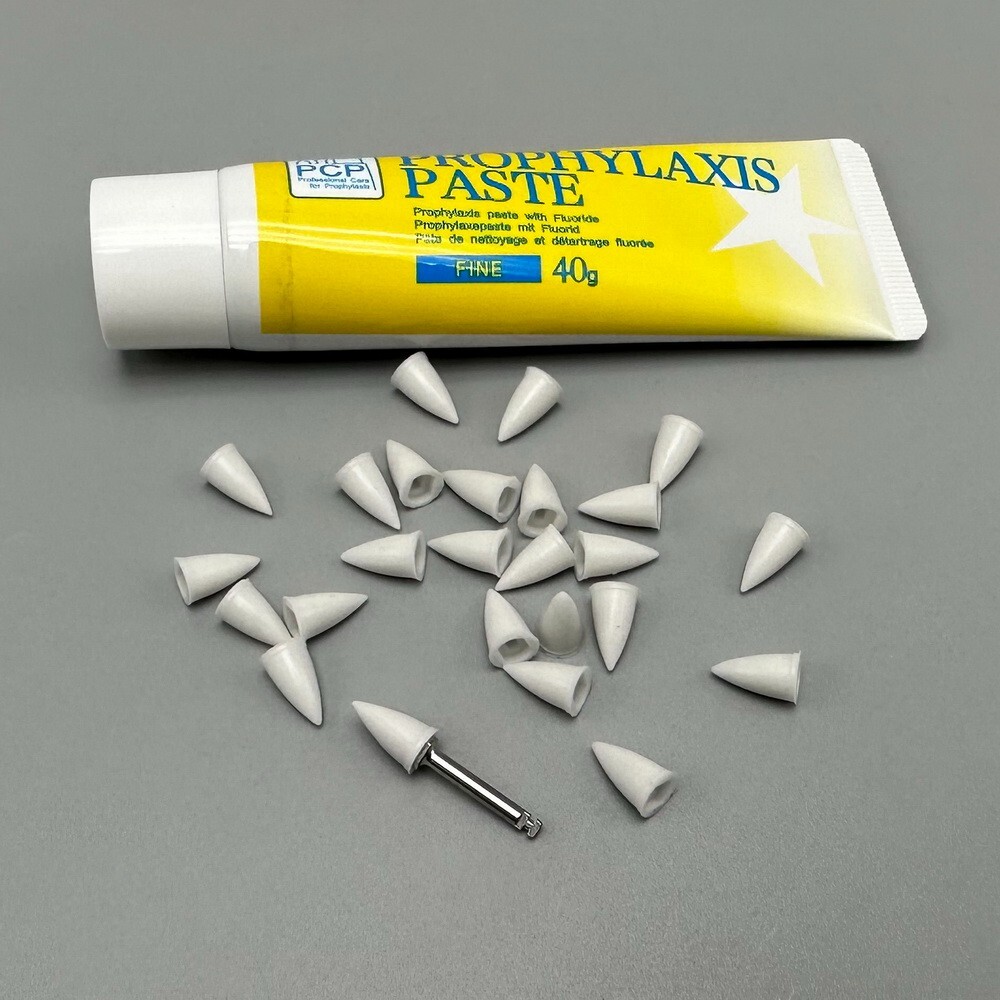 Dental Prophy Paste Fine Regular Grit Prophylaxis Tooth Polishing Paste 40g/tube