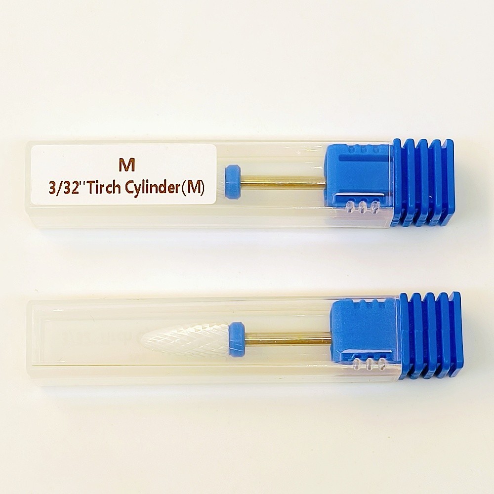 Dental Lab White Zirconia Ceramic Burs for Micro Motor HP Polishing Acrylics etc