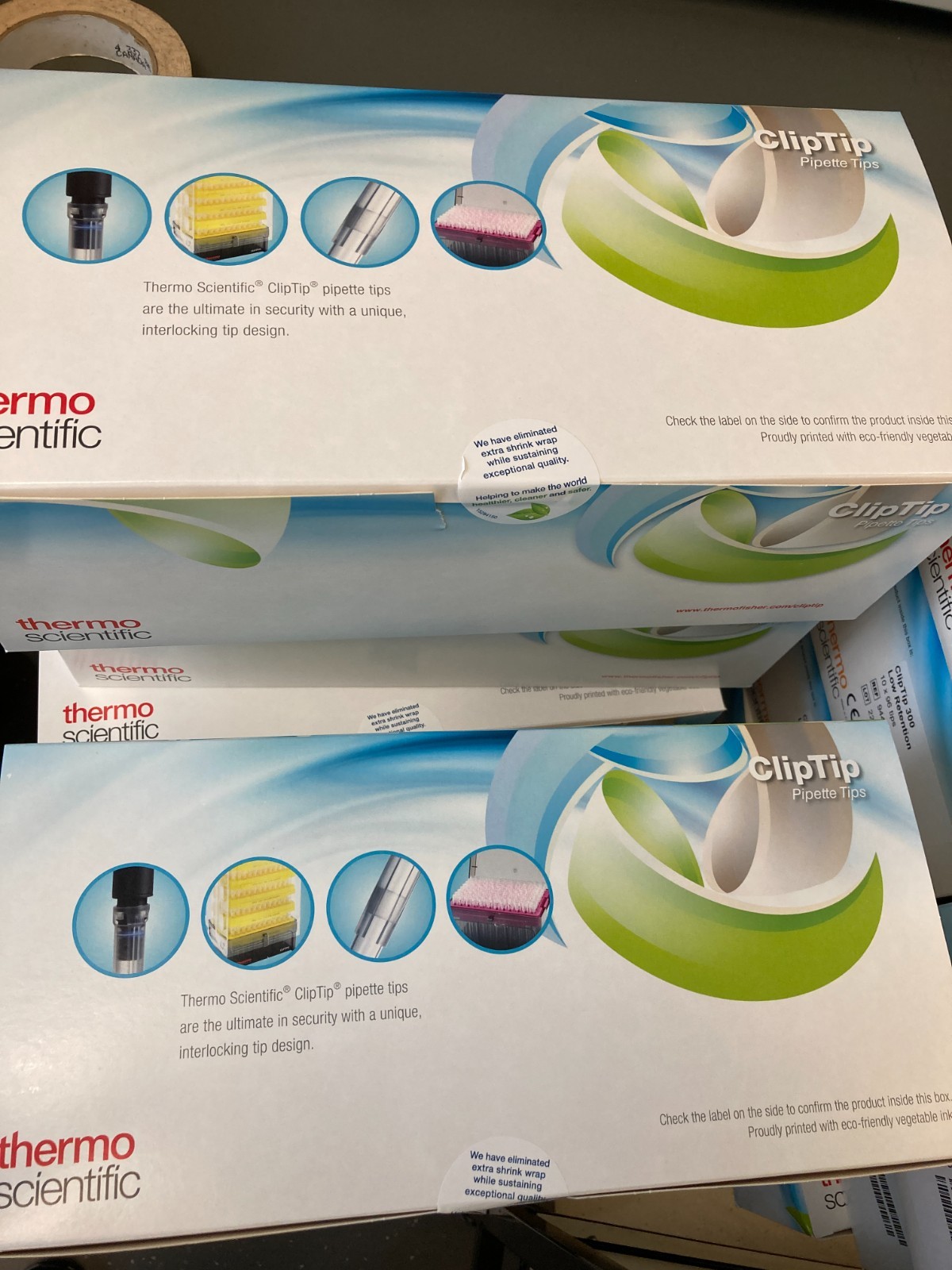 THERMO SCIENTIFIC 300µL ClipTip Low Retention Pipette Tips 94410510 (960/Case)