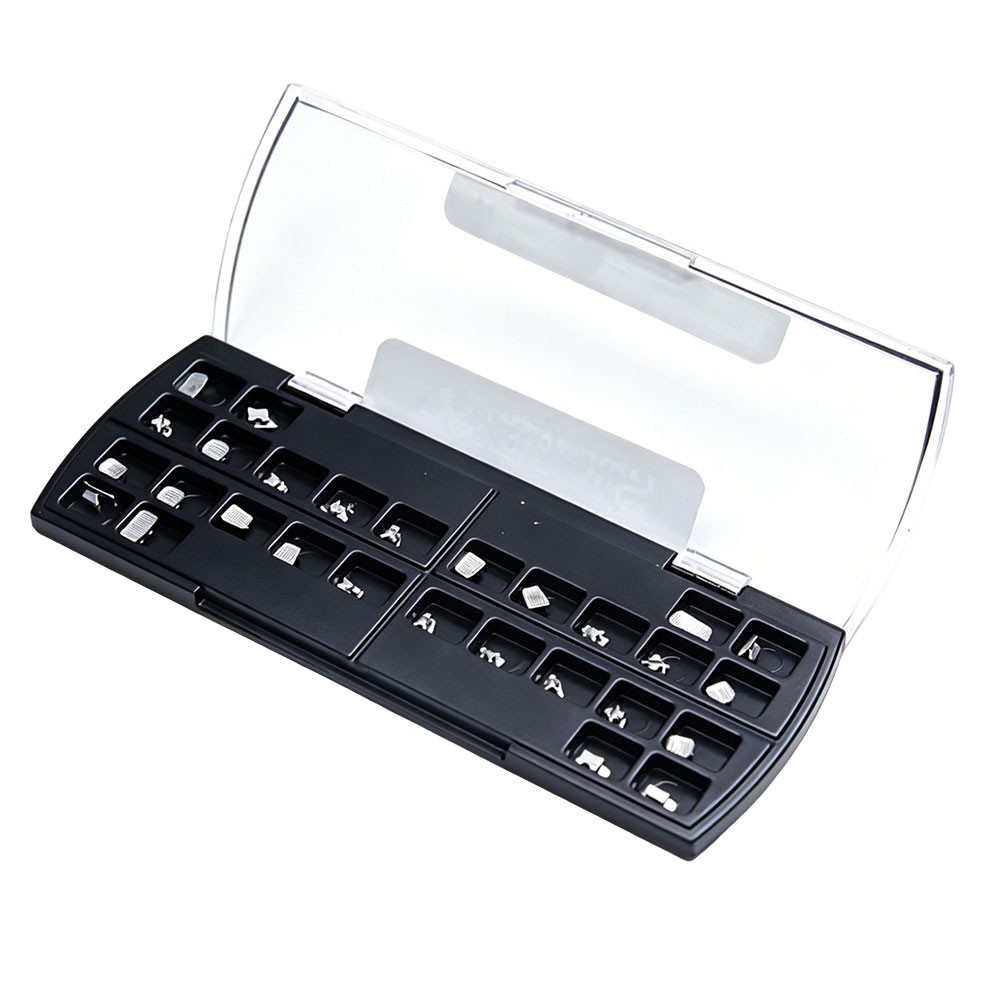 28pcs Lingual Brcakets 018 Slot Silver Series / Golden Series / STB Mini Series
