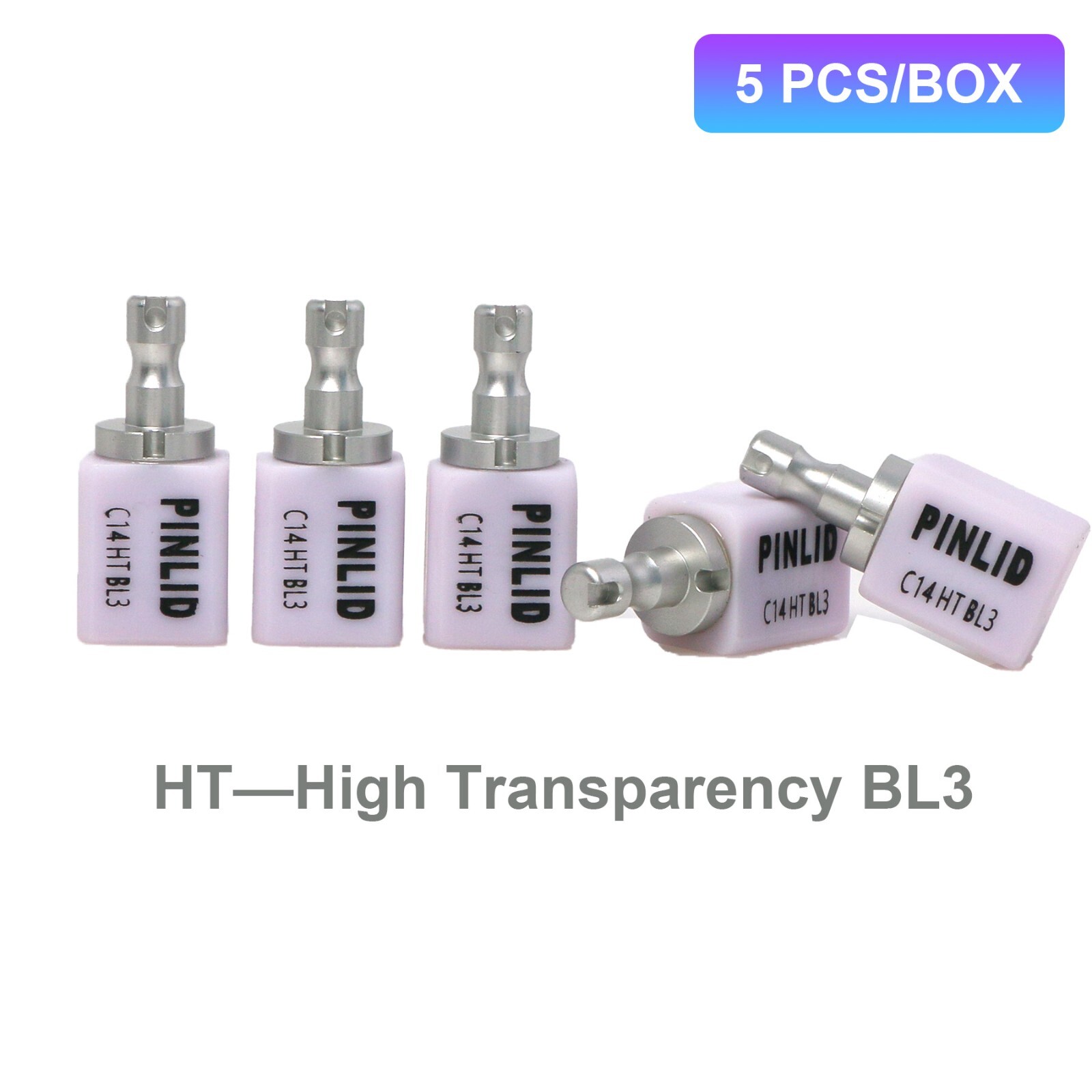 US C14 Glass Ceramic Lithium Disilicate Blocks HT/LT A1-C2 for CEREC Emax 637MPa