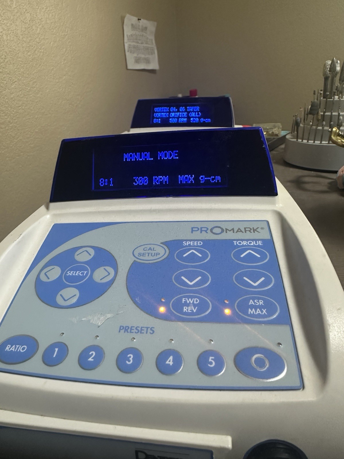 Dentsply Promark AEU-27T Endodontic Rotary Motor Console *No motor or handpiece*