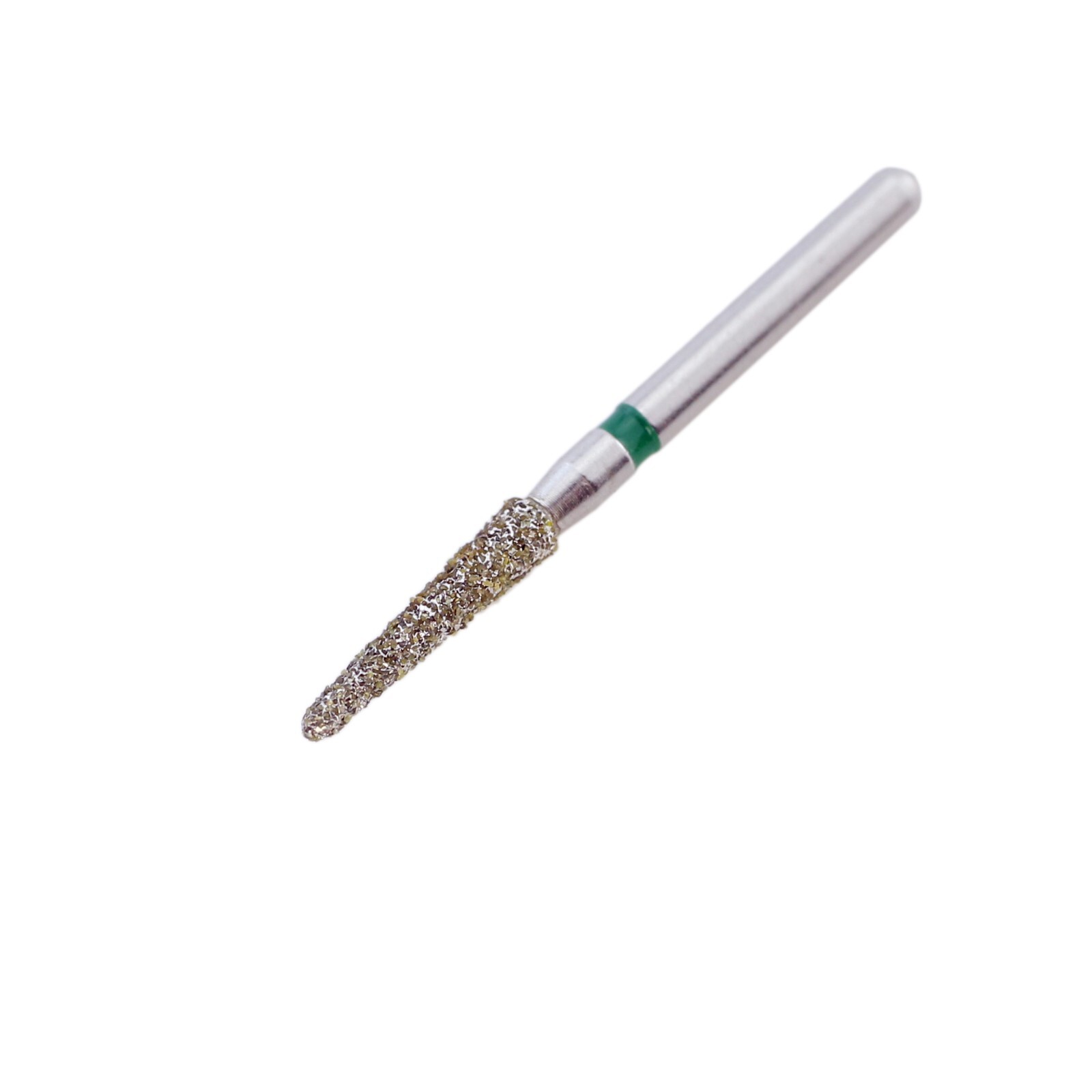 Dental Diamond Burs FG 856/018C Round End Taper Coarse Grit Green Friction Grip