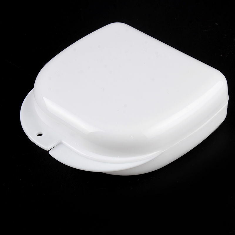 Teeth Dental Orthodontic Retainer Case Box Denture Sport Mouth Guard Storage