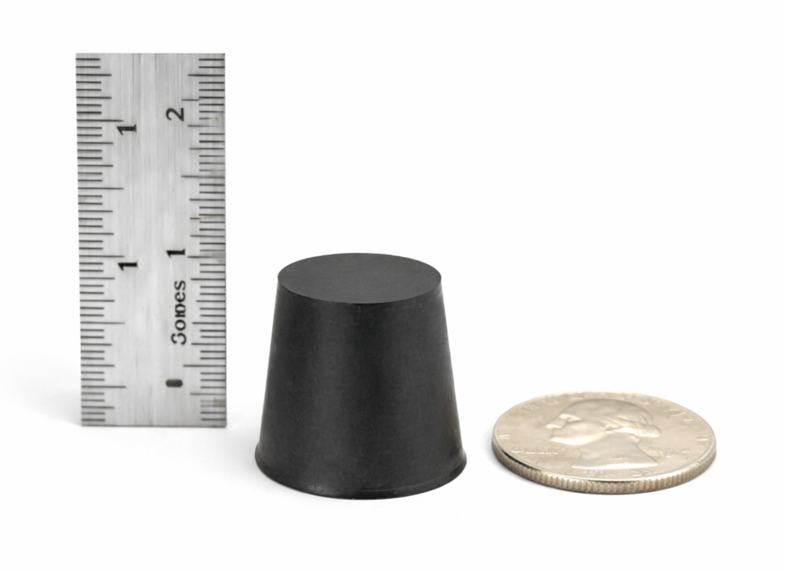 7/8″ Solid Rubber Stoppers Tapered Plug Bung Cork Fits 7/8″ ID