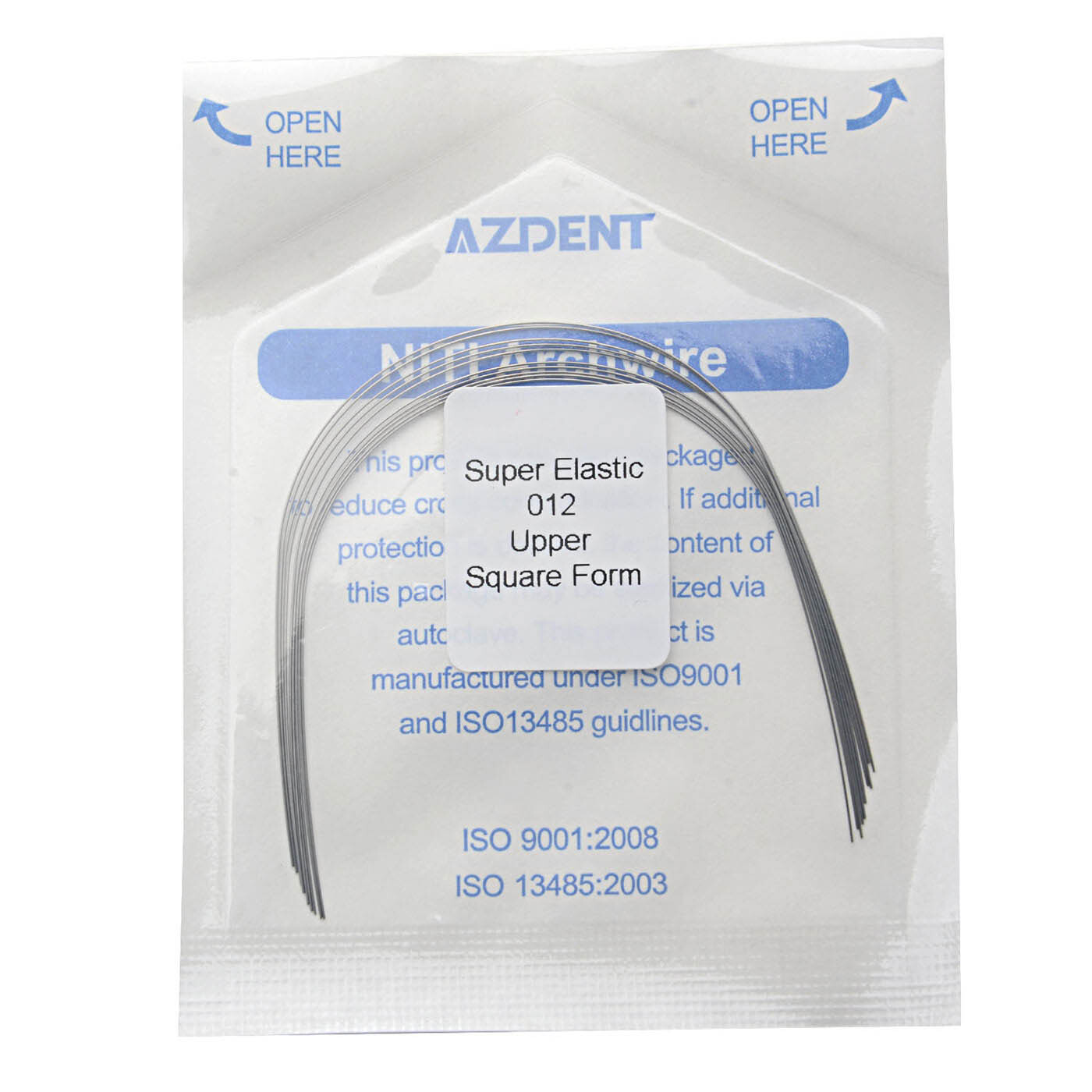 AZDENT Dental Orthodontic Super Elastic NITI Arch Wire Round Ovoid/Square/Nature