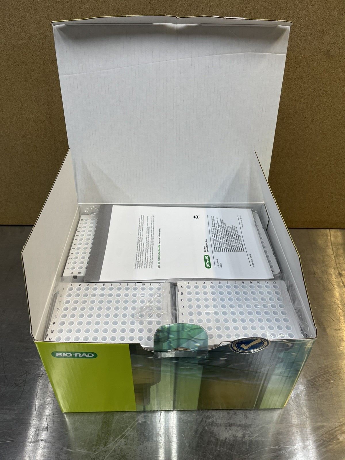 Bio Rad Cat No HSP9655 Hard Shell PCR Plates 96 Well Thin Wall