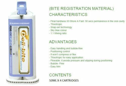 Delikit Bite Registration – 50ml Cartridges