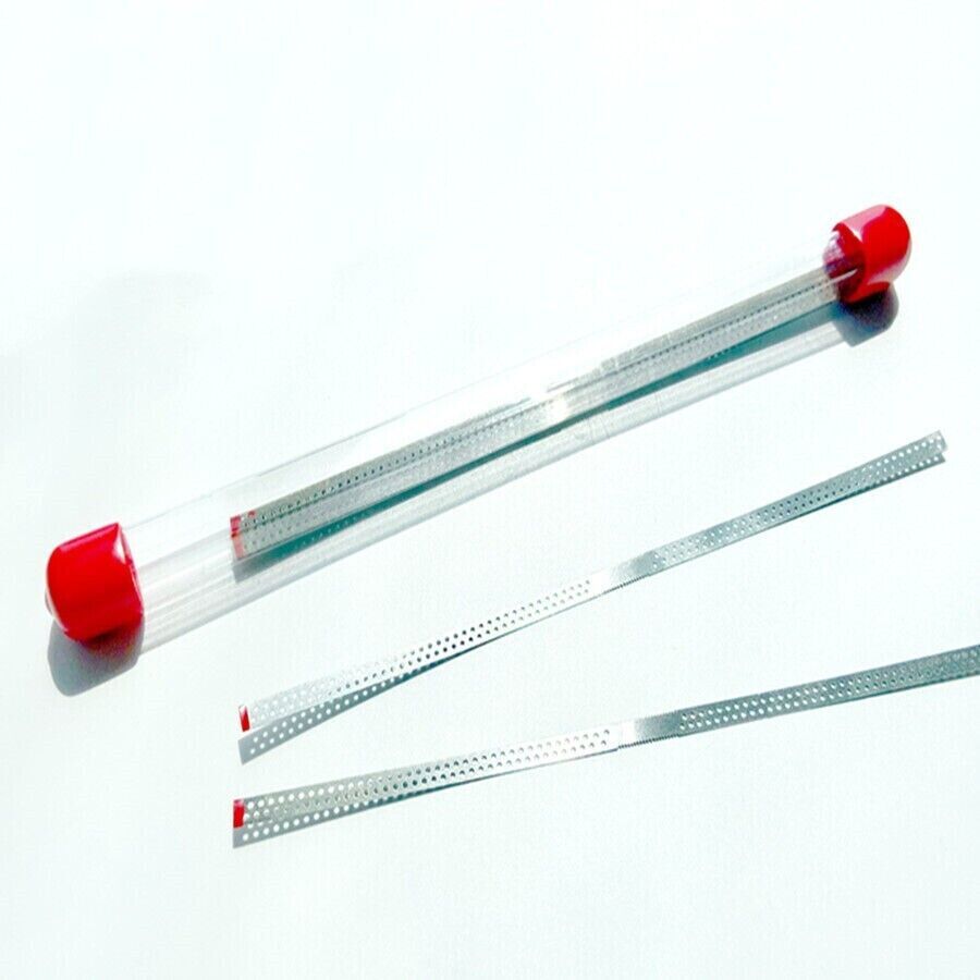 Dental Orthodontic Diamond Sand Polishing Strips Saw IPR Strip Fine Medium Extra