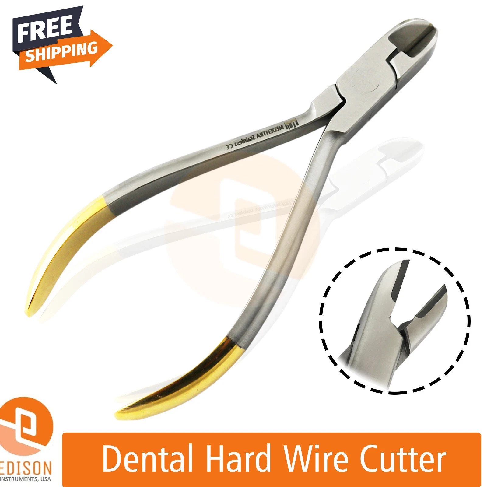 Orthodontic Dental Tools Kit Pean Forcep Hard Wire Cutter TC instruments