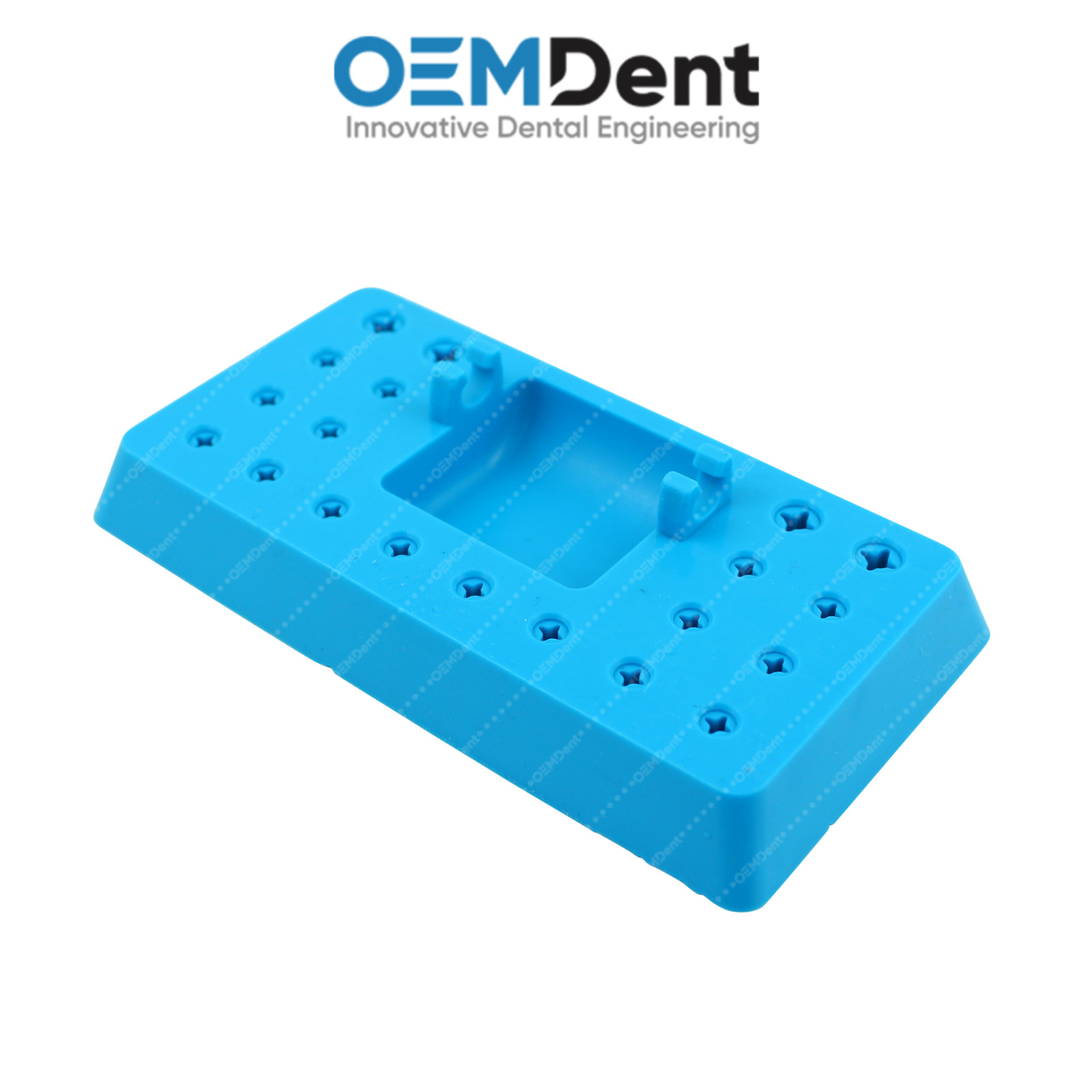 Silicone Tray For Dental Instruments 70x130mm All Types Of Burs Compatible