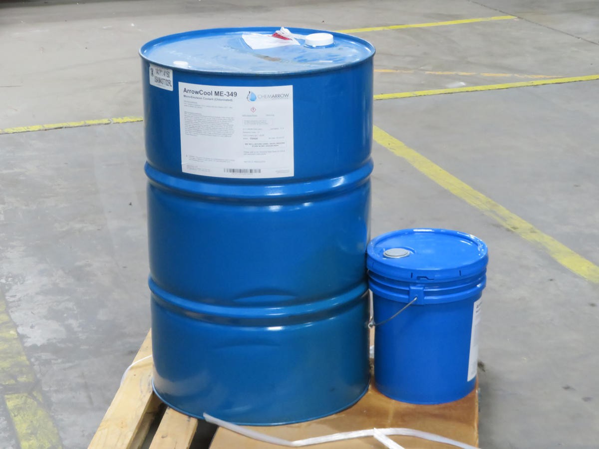 CHEMARROW ME-349 ARROWCOOL MICRO-EMULSION COOLANT (CHLORINATED) MACHINE CLEARNER