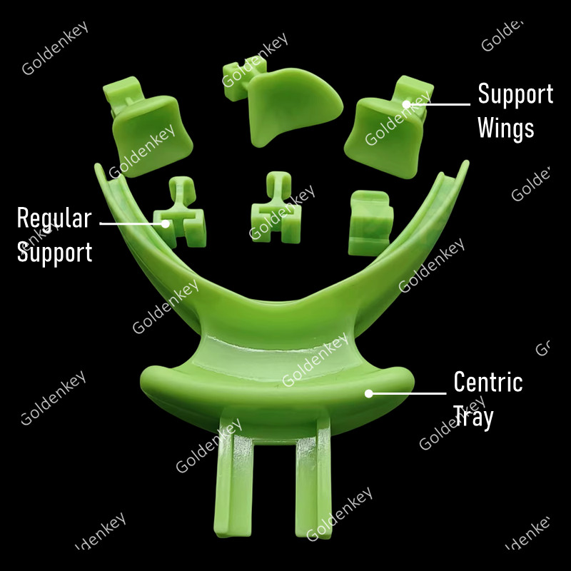 Dental Centric Trays BPS Tray Frame FCB Cut Articulator Occlusal Position Record