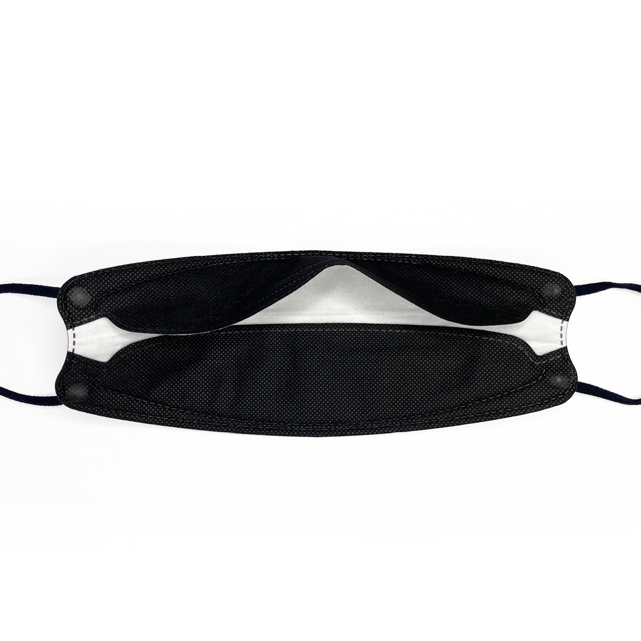 2 PCS KF94 BLACK Protective Face Mask Adult Made in Korea KFDA Approved