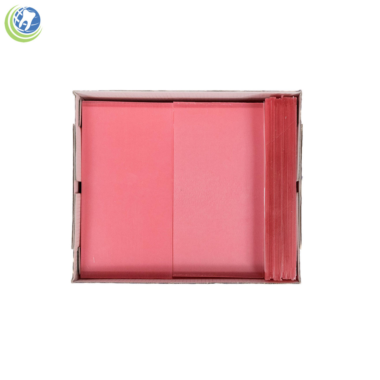 New dental lab base plate all season set up utility wax HARD pink 5 lb