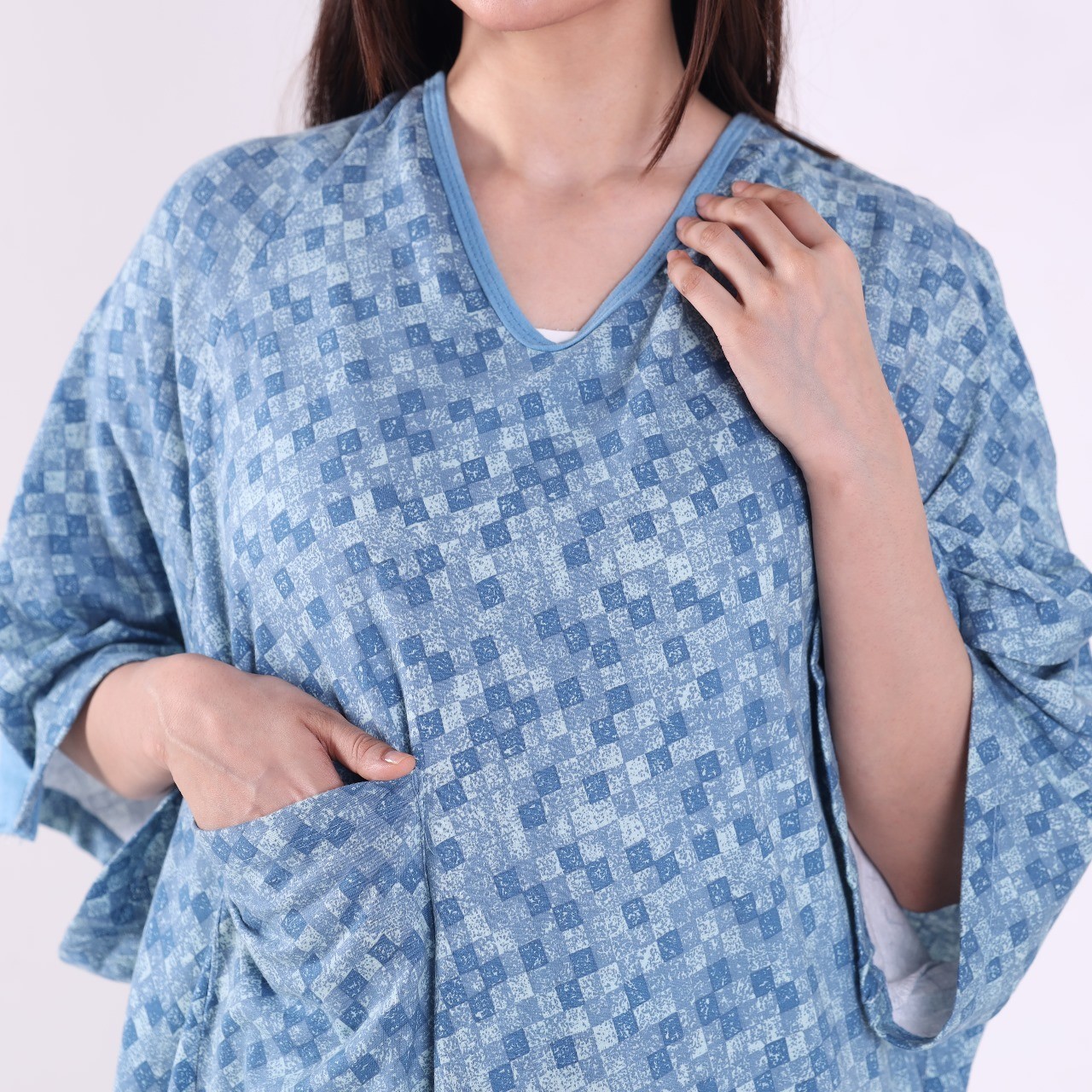 Unisex Medical Patient & Doctor Gown – 100% Jersey, One Size Fits All, Reusable