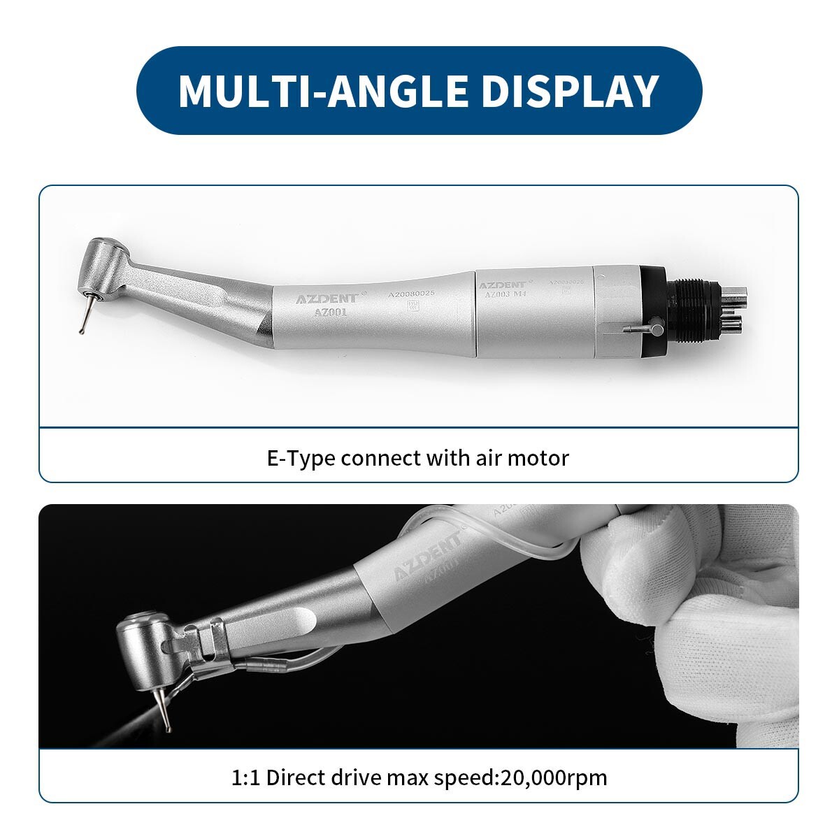Dental FX Contra Angle/Straight/Air Motor 2/4Holes / RA Composite Polishing Burs