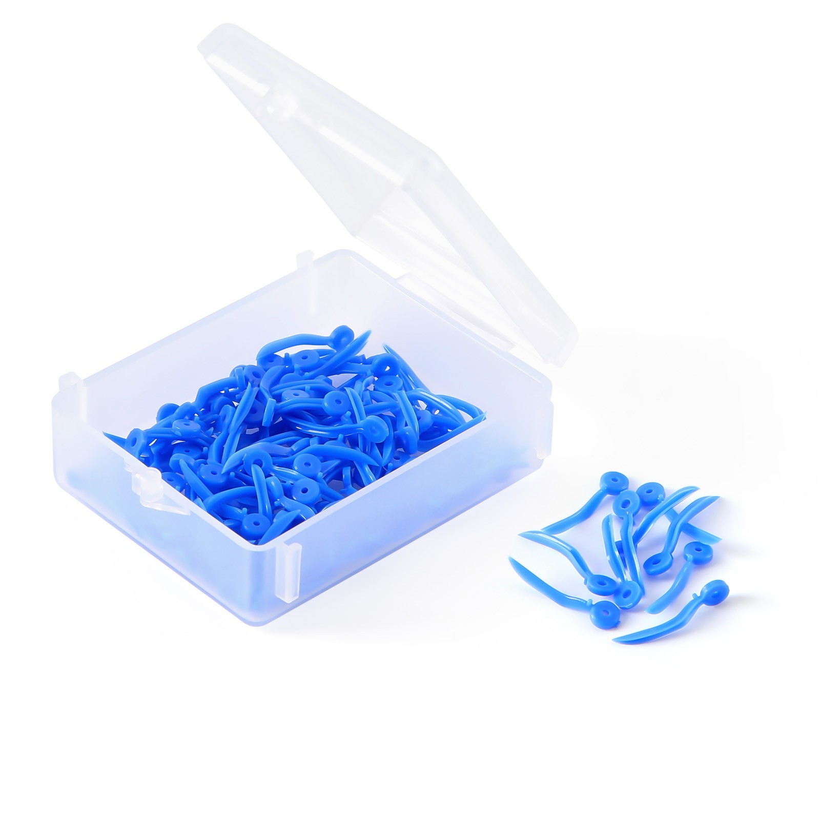 Dental Disposable Plastic With Hole Interdental Composite Diastema 100pcs/box