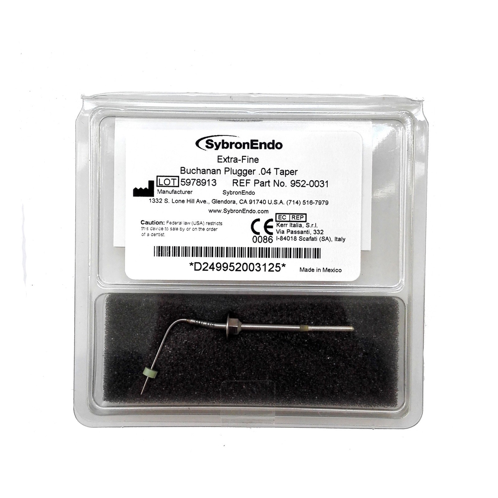 Sybron K Elements Buchanan System B Heat Pluggers – Assorted Original