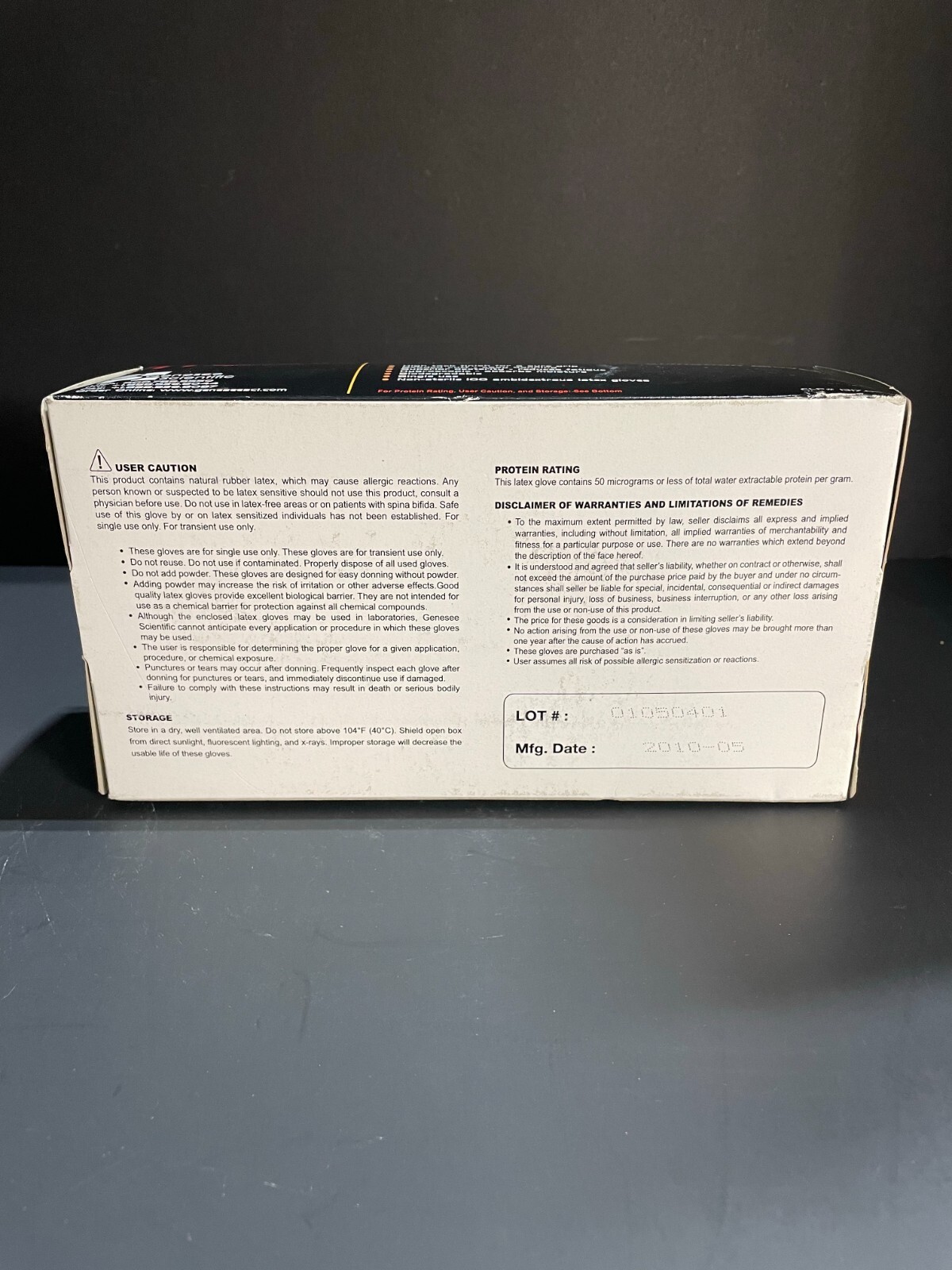 Titan Latex Exam Gloves Extra Small 8 Boxes with 100 Gloves Each