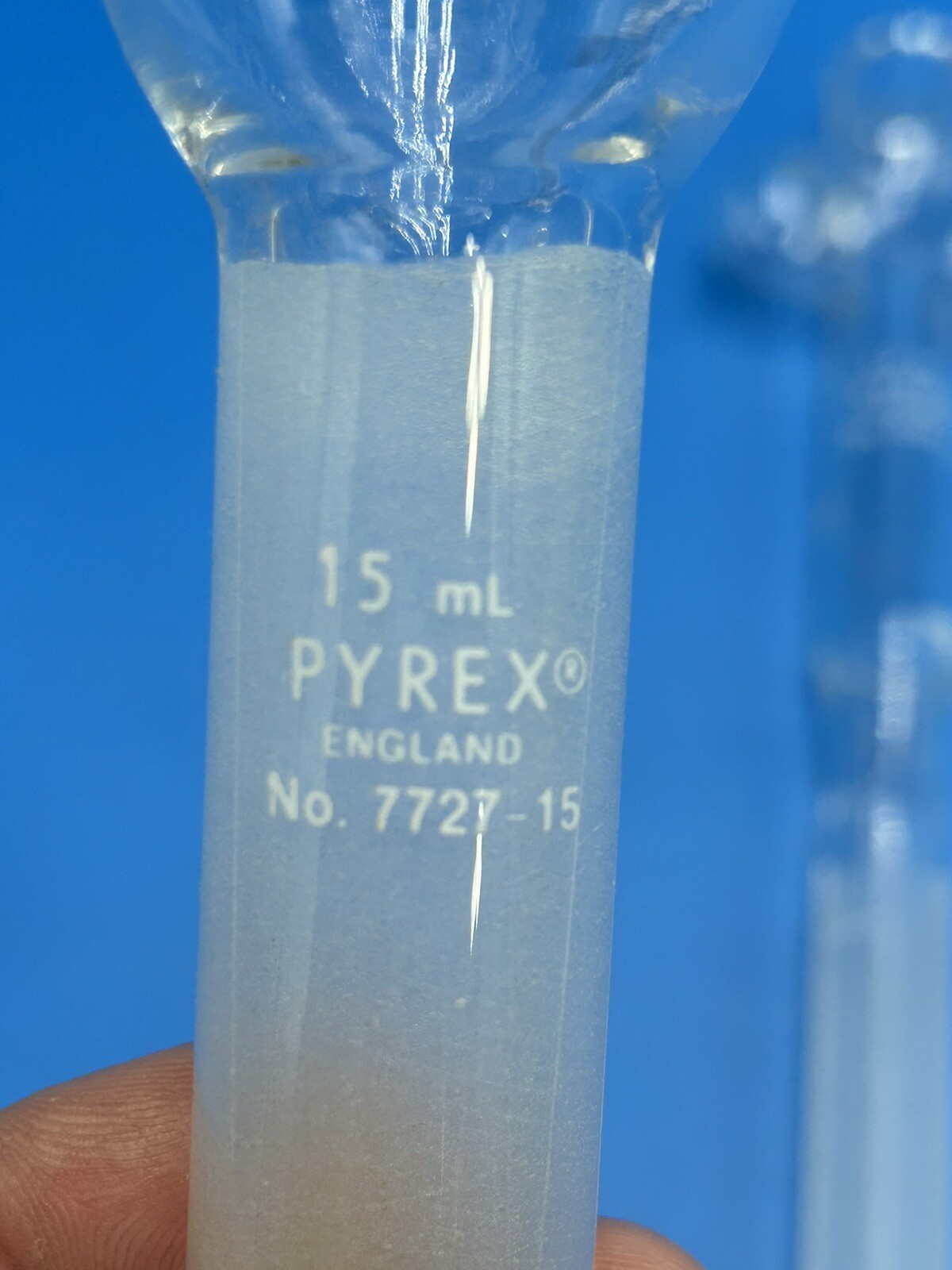 Large Corning Pyrex Glass Tenbroek Tissue Grinders 15 mL Homogenizer Lab Glass