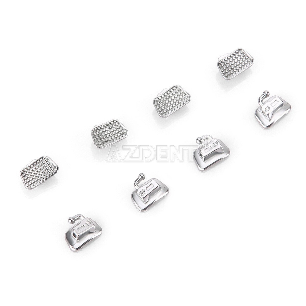 50 Sets Dental Ortho Tubo bucal monobloque Unión del segundo molar MBT/Roth 022