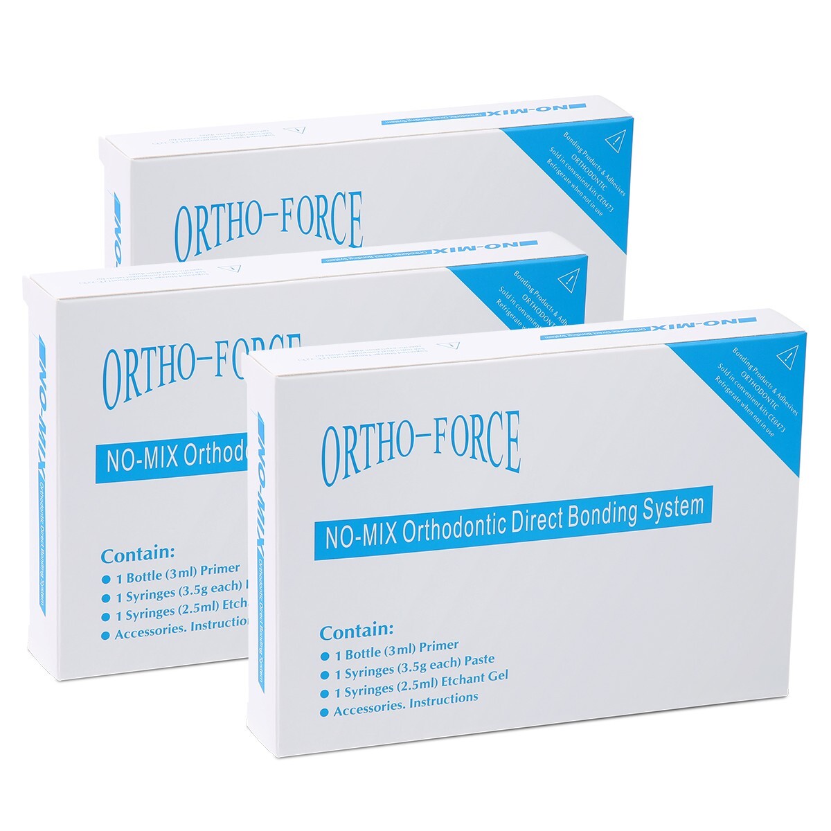 Dental Orthodontic Adhesive Resin Syringe Paste Kit Bonding For Brackets Braces
