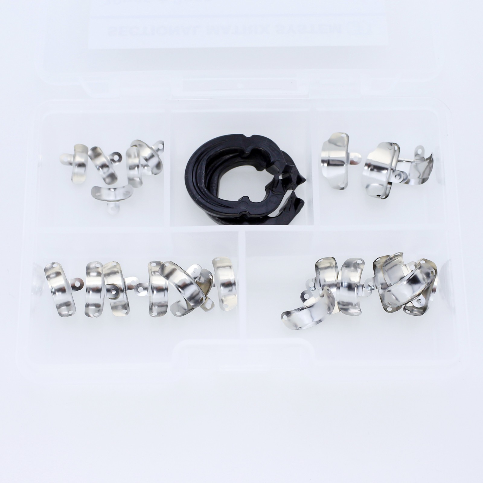 Dental Sectional Matrix Bands System Metal Refill Clamp Rings Garrison Palodent
