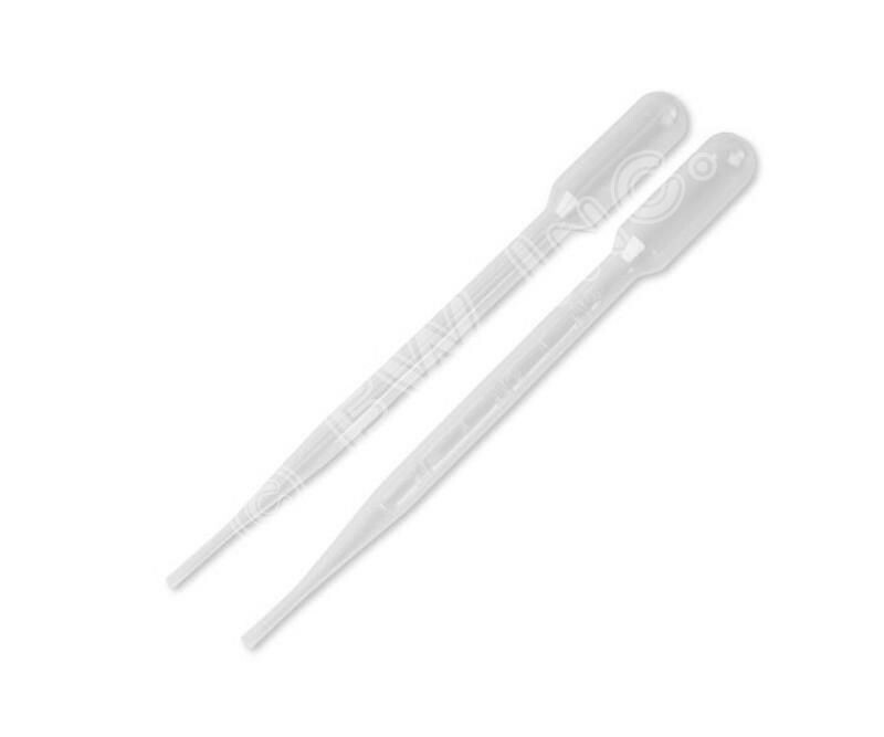 200 pc – 3ml Durable Dropper Transfer Graduated Pipettes Disposable Plastic 100