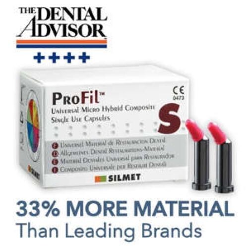 ProFil Unidose Hybrid Composite, .315gm, 20/Pack, Shade A2 Opaque, 104-18UOA2