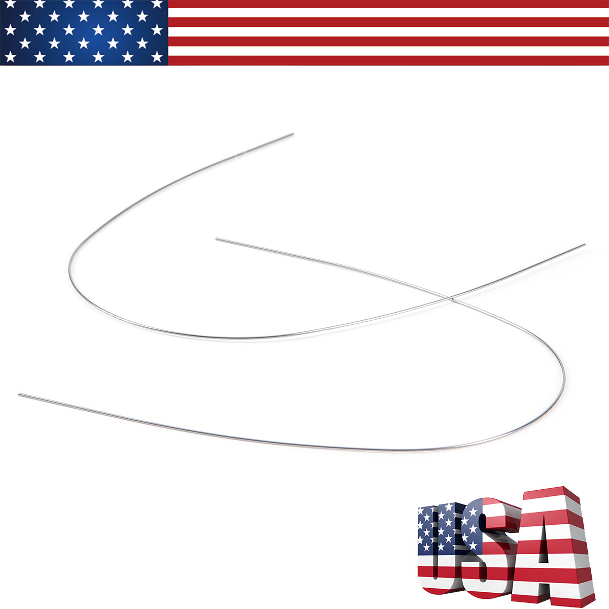 10 XDental Ortho Super Elastic Niti Arch Wires Round Ovoid Form/ Dental Brackets