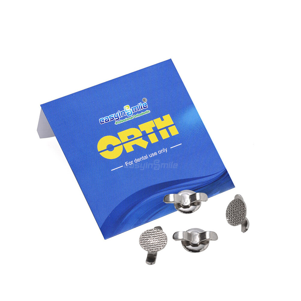 Dental Orthodontic Lingual Buttons Traction Hook Bondable 3mm Round Caplin Hook
