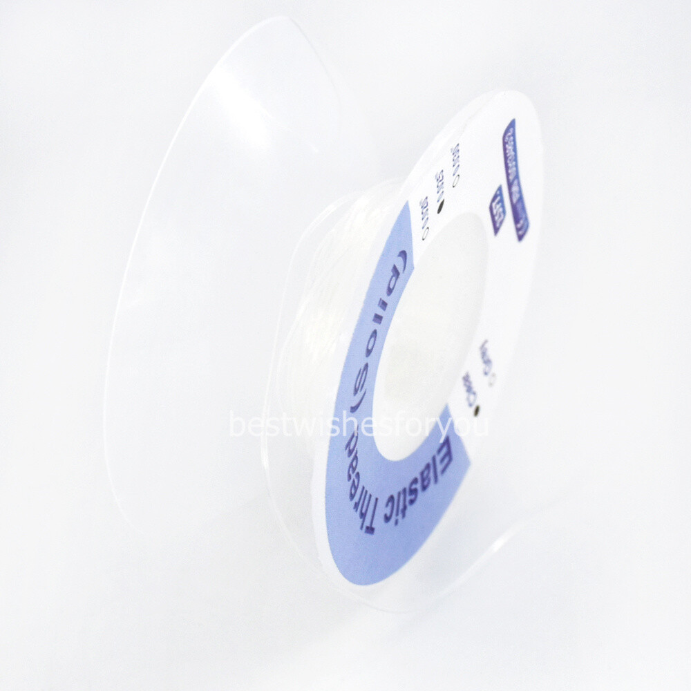 Dental Orthodontic Solid Elastic Thread Traction Pulling 020 025 030 Transparent