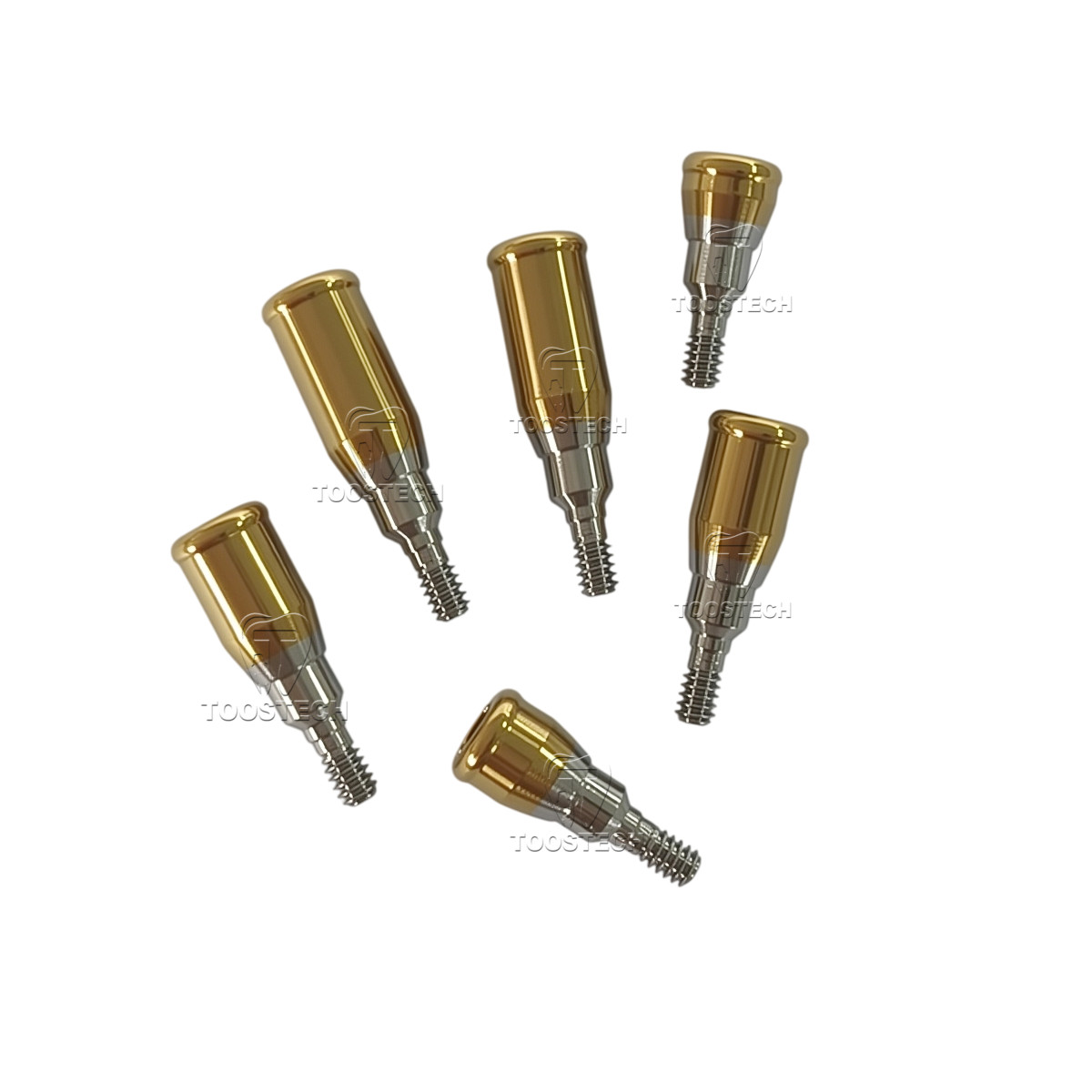 Dental Locator Abutment fits to Straumann NC RC 1/2/3/4/5/6mm Height D3.7mm