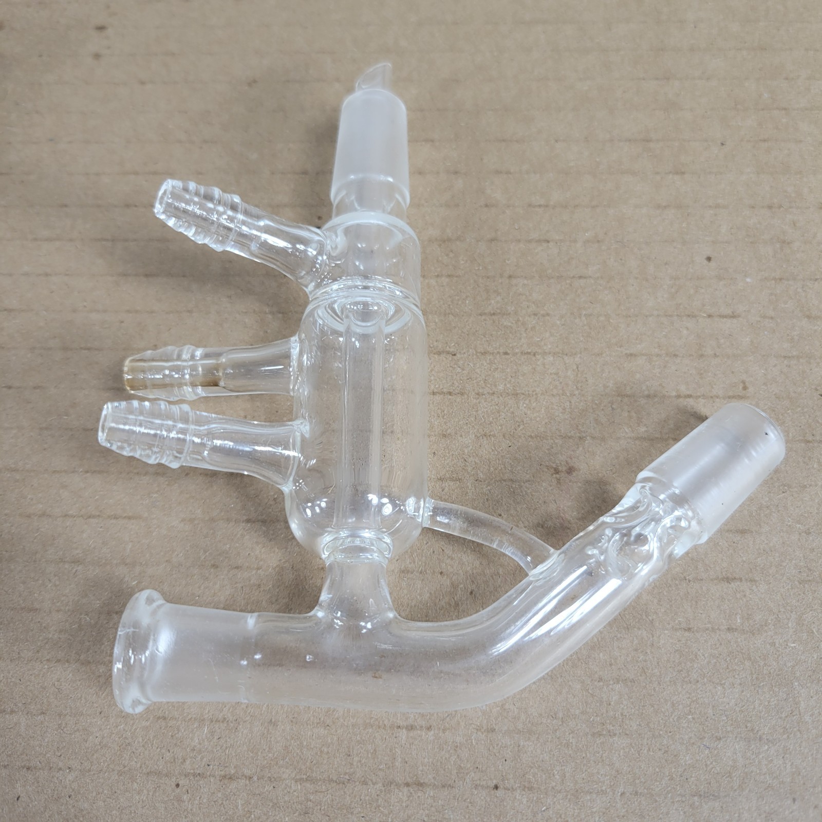 Unbranded Glassware 19/22 Joint Short Path Compact Vacuum Distillation Head