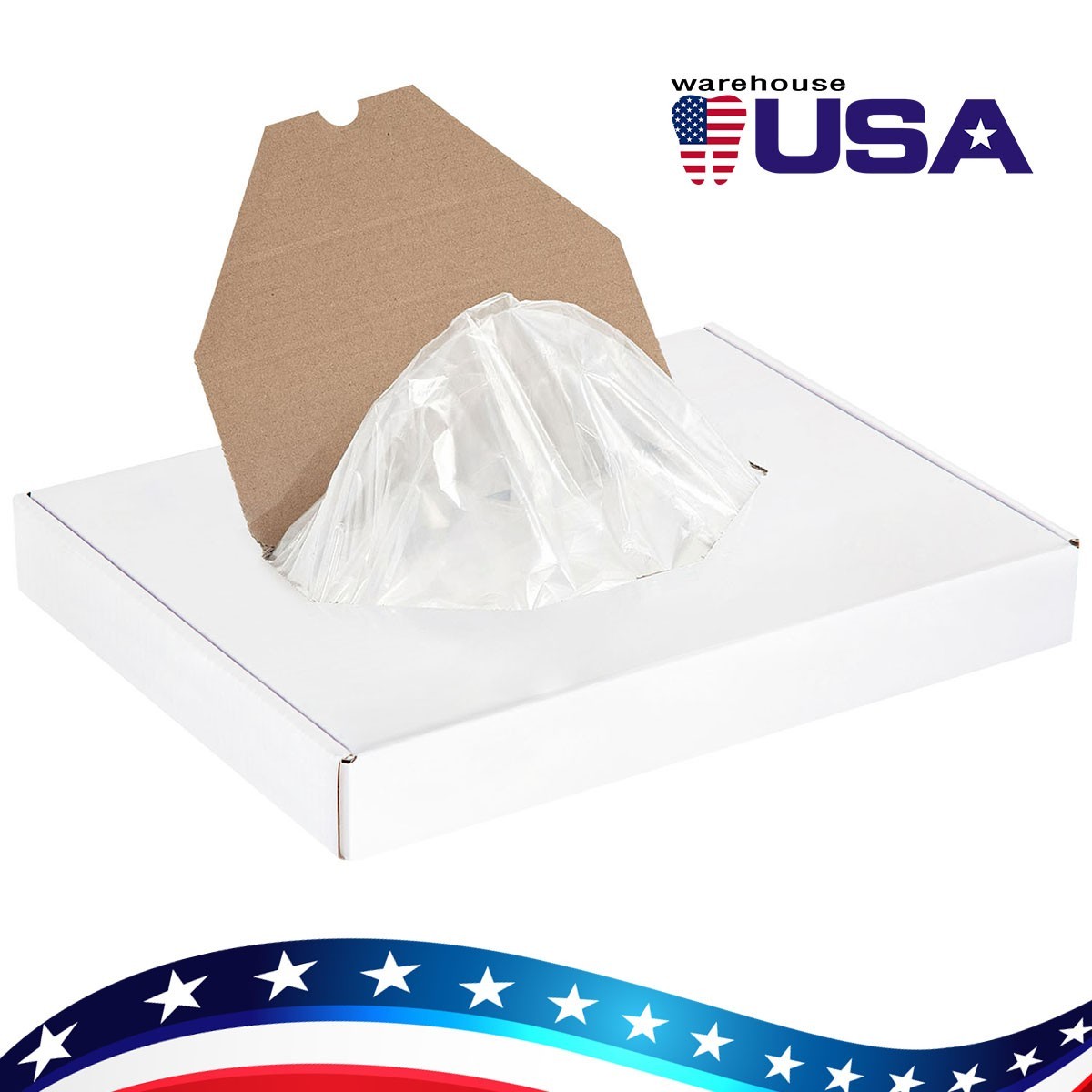 500Pcs/box Dental Tray Covers Disposable Plastic Protective Transparent