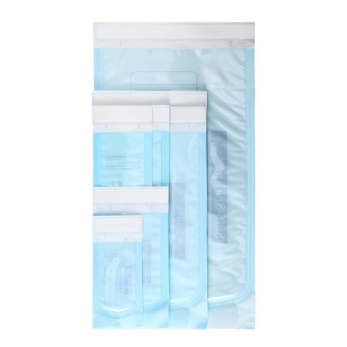200pcs Dental Self-sealing Sterilization Autoclave Pouches Bags Nail Art Tool