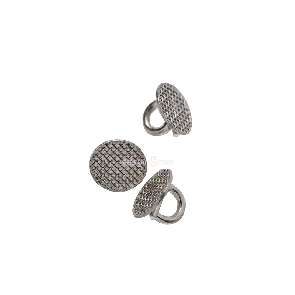 Dental Orthodontic Lingual Buttons Traction Hook Bondable 3mm Round Caplin Hook